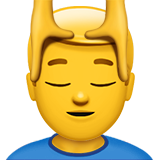 head massage emoji