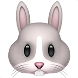 rabbit face emoji